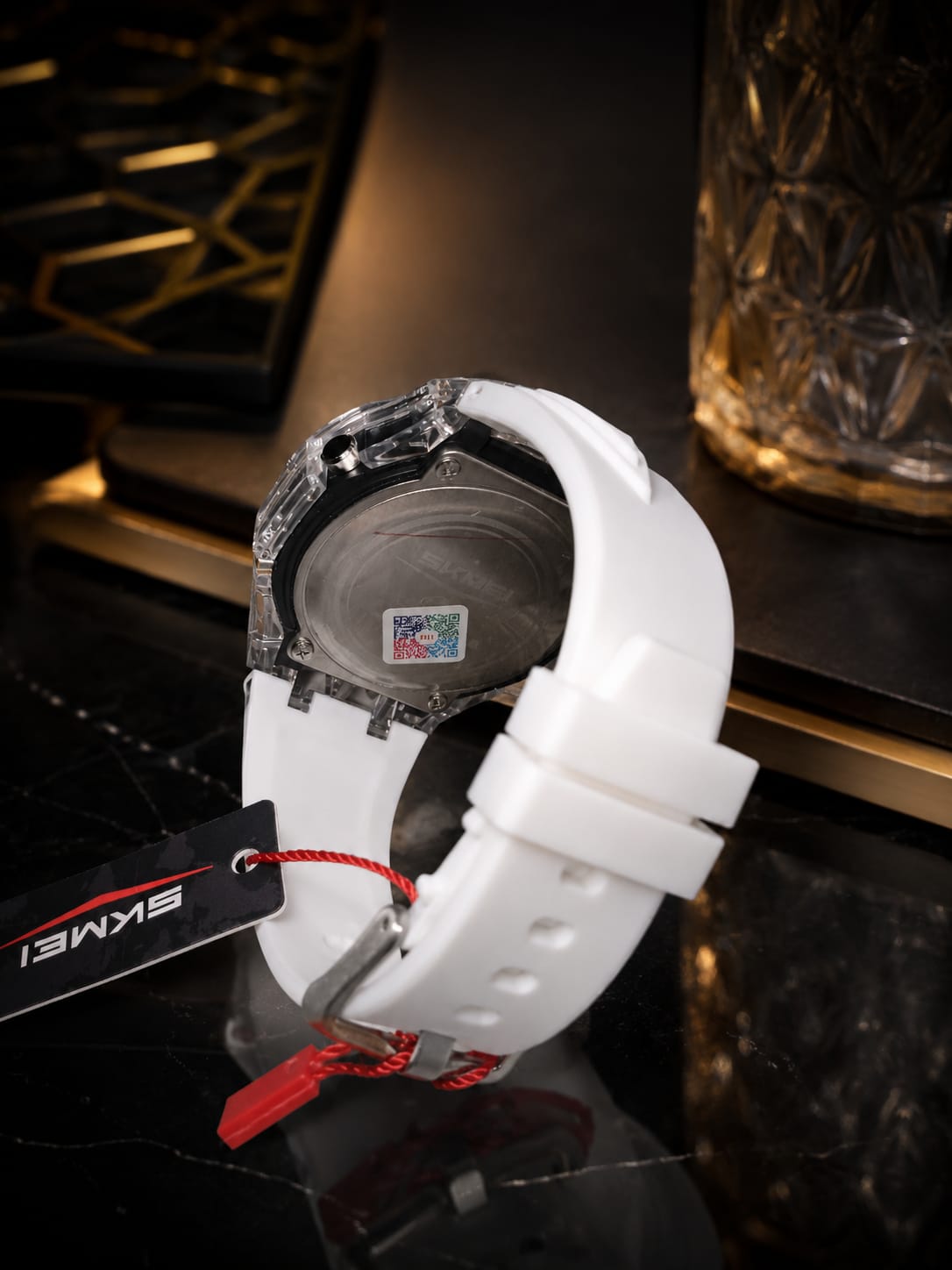 SKMEI WHITE STRAP