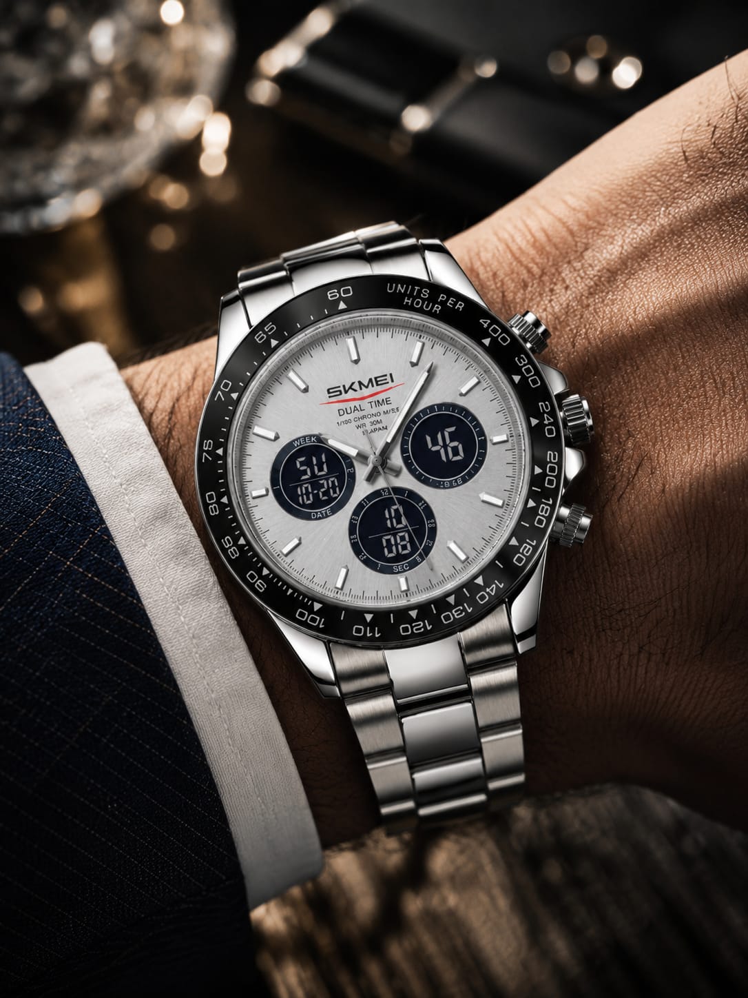 SKMEI DUAL TIME