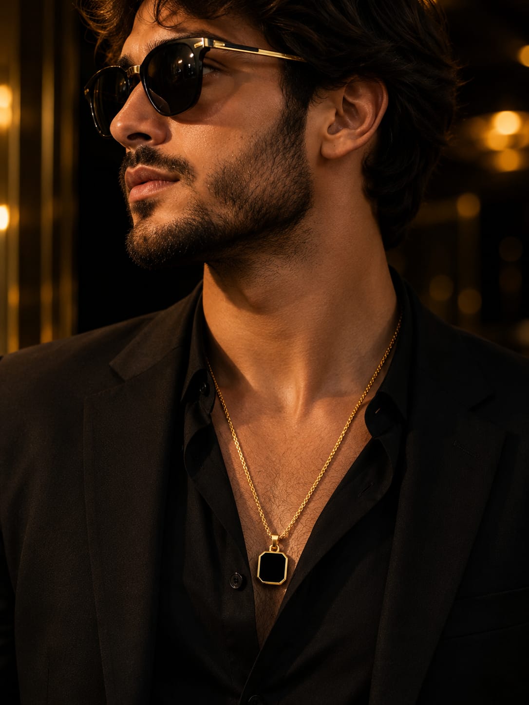 ROYAL NOIR PENDANT CHAIN