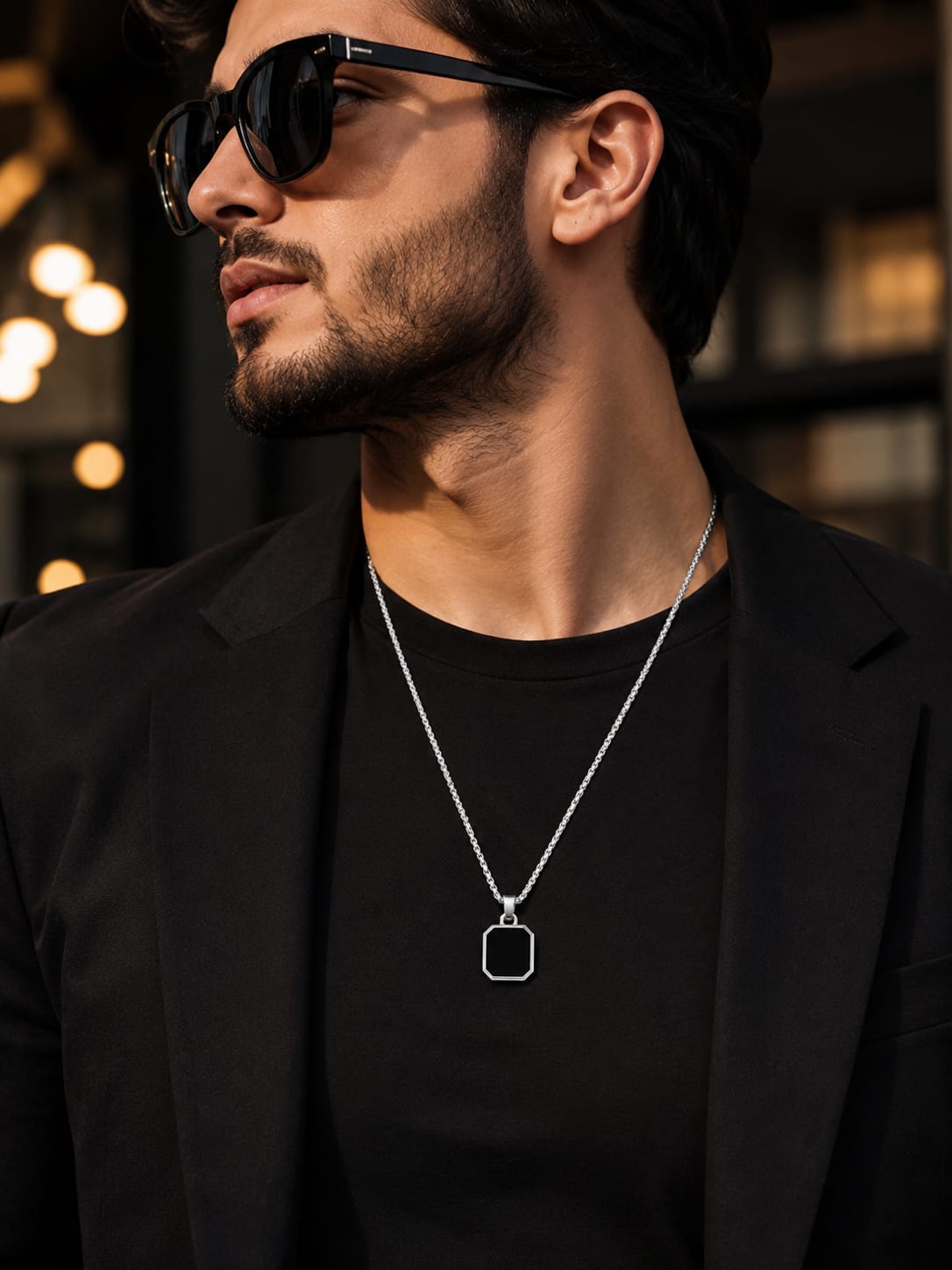 ROYAL NOIR PENDANT CHAIN